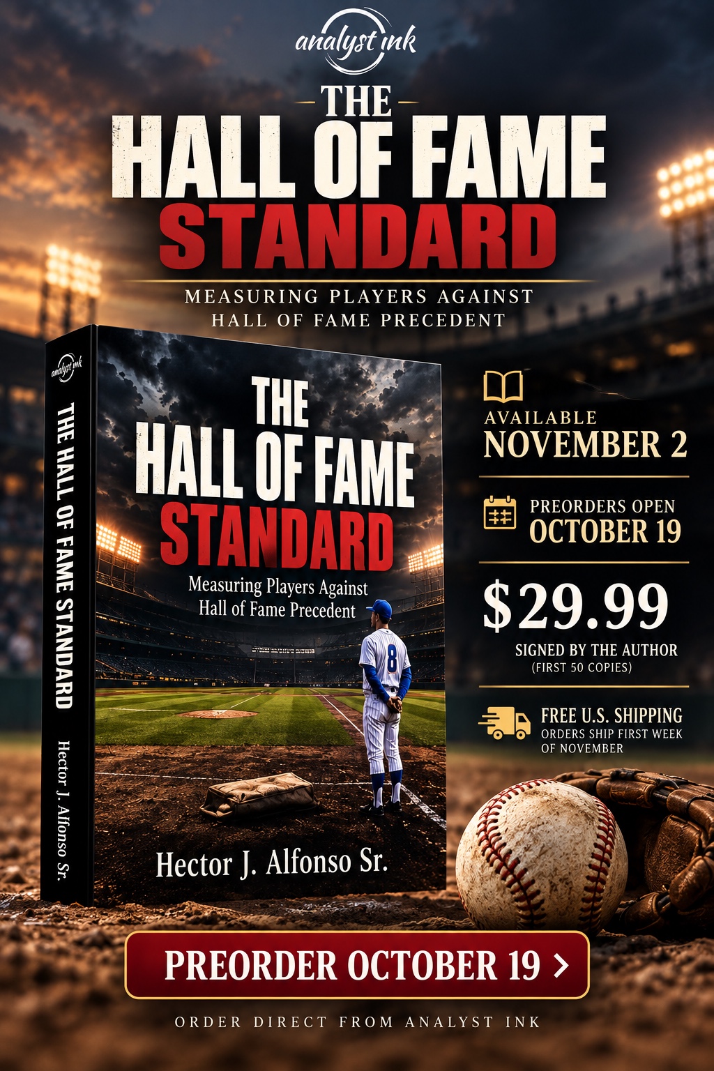 The Hall of Fame Standard preorder announcement
